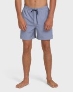 Every Other Day Wave Washed Layback 16" Trunks - Blue Horizon