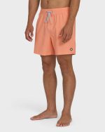 Every Other Day Wave Washed Layback 16" Trunks - Cantaloupe - Image 3