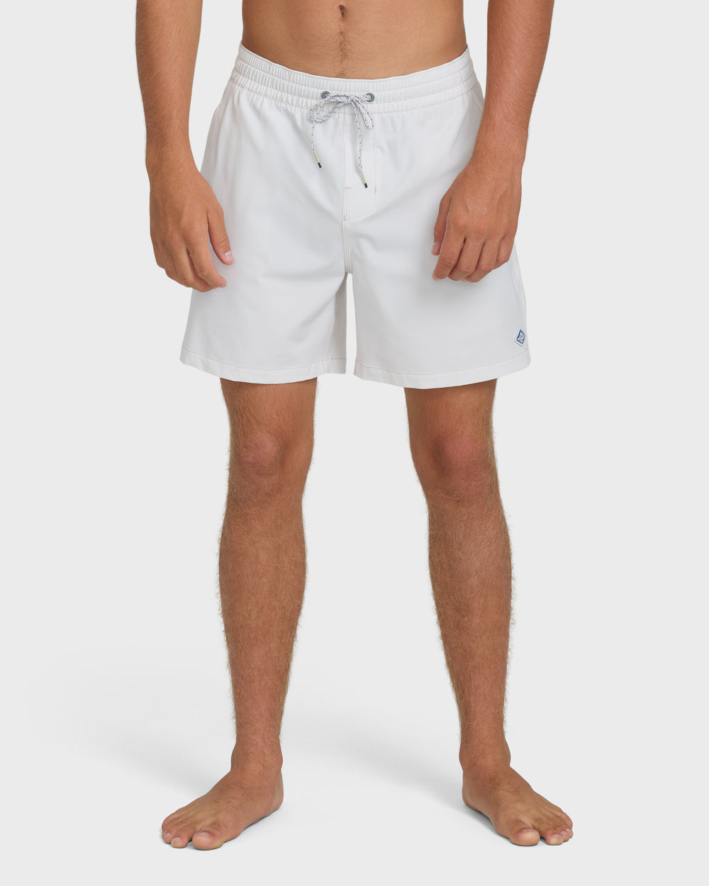 BL000577M_FOG_OM-F.jpg Every Other Day Wave Washed Layback 16" Trunks - Fog Gray - Image 1