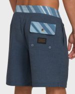 True North Garage Lo Tide 18" Boardshorts - True Navy - Image 5