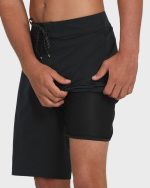 Boat Trip Pro 19" Boardshorts - Black - Image 6