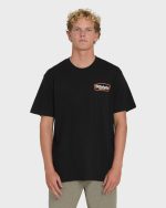 Off Duty Premium Short Sleeve Knit T-Shirt - Black - Image 2