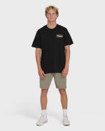 Off Duty Premium Short Sleeve Knit T-Shirt - Black - Image 4