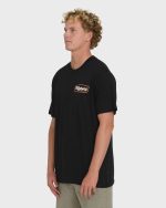 Off Duty Premium Short Sleeve Knit T-Shirt - Black - Image 3