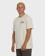 Off Duty Premium Short Sleeve Knit T-Shirt - Oatmeal - Image 3