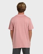 Essential Wave Washed Premium Short Sleeve Pocket Tee - Ash Rose - Image 2