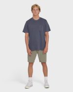 Essential Wave Washed Premium Short Sleeve Pocket Tee - Graystone - Image 4