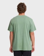 Essential Wave Washed Premium Short Sleeve Pocket Tee - Hedge Green - Image 2