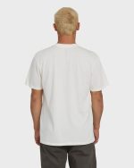 Essential Wave Washed Premium Short Sleeve Pocket Tee - Off White - Image 2