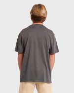 Essential Wave Washed Premium Short Sleeve Pocket Tee - Raven - Image 2
