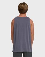 Essential Pocket Wave Washed Premium Tank Top - Graystone - Image 2