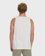 Essential Pocket Wave Washed Premium Tank Top - Off White - Image 2