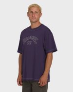 Dash OG Short Sleeve Knit T-Shirt - Purple Velvet - Image 4