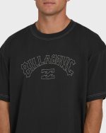 Dash OG Short Sleeve Knit T-Shirt - Washed Black - Image 7