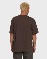Link OG Short Sleeve Knit T-Shirt - Chocolate Brown - Image 2