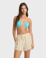 Palm Viva Woven Shorts - Sweet Lilac