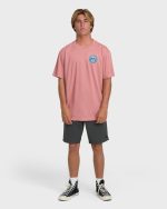 Hollow Fill Premium Short Sleeve T-Shirt - Ash Rose - Image 4