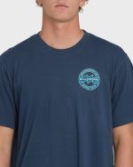 Hollow Fill Premium Short Sleeve T-Shirt - Dark Denim - Image 4