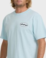 Rotor Diamond Premium Short Sleeve Graphic T-Shirt - Coastal Blue - Image 5