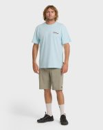 Rotor Diamond Premium Short Sleeve Graphic T-Shirt - Coastal Blue - Image 4