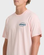 Rotor Diamond Premium Short Sleeve Graphic T-Shirt - Light Pink - Image 5