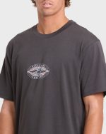 Rotor Diamond Premium Short Sleeve Knit Graphic T-Shirt - Raven - Image 5