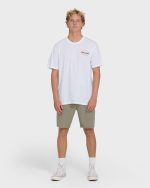 Rotor Diamond Premium Short Sleeve Graphic T-Shirt - White - Image 4