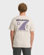 Single Fin Premium Short Sleeve T-Shirt - Oatmeal - Image 2