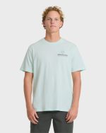 Single Fin Premium Short Sleeve T-Shirt - Sea Glass