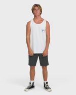 Crayon Wave Premium Tank Top - Off White - Image 4