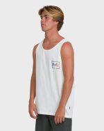 Crayon Wave Premium Tank Top - Off White - Image 3