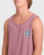 Crayon Wave Premium Tank Top - Red Dahlia - Image 5