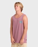 Crayon Wave Premium Tank Top - Red Dahlia - Image 4