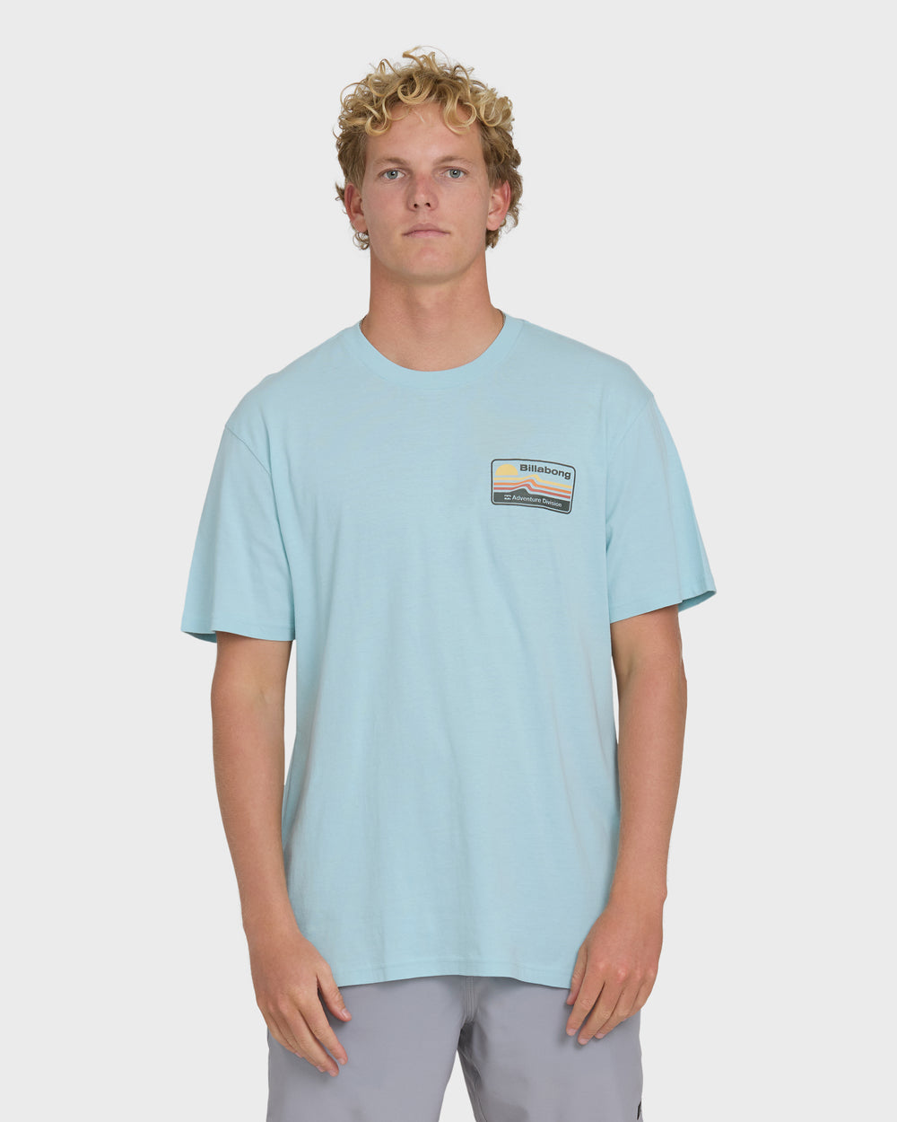BL000607M_BFE0_OM-F.jpg A/Div Range Premium Short Sleeve T-Shirt - Winter Sky - Image 1