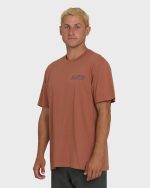 A/Div Agave Premium Short Sleeve Cotton T-Shirt - Cedar Wood - Image 3