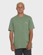 Making Tracks Premium Short Sleeve Knit T-Shirt - Hedge Green