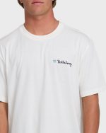 Making Tracks Premium Short Sleeve Knit T-Shirt - Off White - Image 5