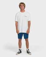 Making Tracks Premium Short Sleeve Knit T-Shirt - Off White - Image 4