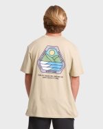 A/Div Rockies Premium Short Sleeve Knit T-Shirt - Sand Khaki
