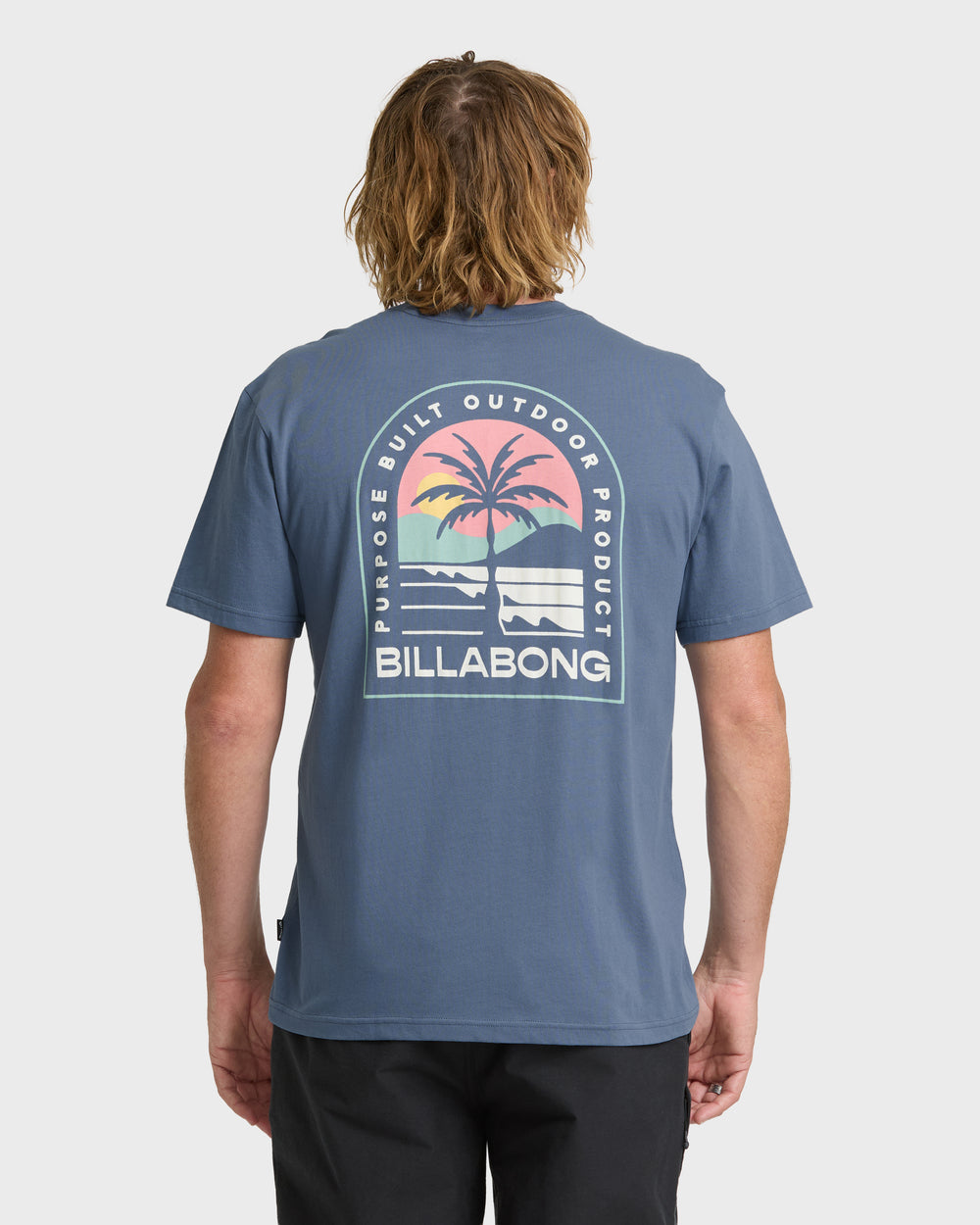 BL000612M_CHN_OM-B.jpg Adventure Division Sun Down Premium Short Sleeve Knit T-Shirt - China Blue - Image 1