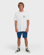 A/Div Sun Down Premium Short Sleeve Knit T-Shirt - Off White - Image 4