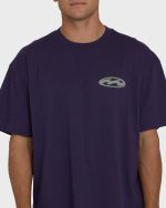Bad Dog Tonedawg OG Short Sleeve Knit T-Shirt - Purple Velvet - Image 5