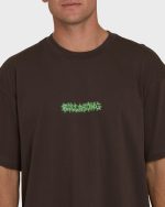 Marrow OG Short Sleeve Knit T-Shirt - Chocolate Brown - Image 6