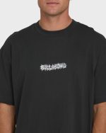 Marrow OG Short Sleeve Knit T-Shirt - Washed Black - Image 6