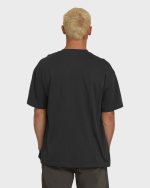 Marrow OG Short Sleeve Knit T-Shirt - Washed Black - Image 3
