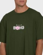 Shine OG Short Sleeve Cotton T-Shirt - Rifle Green - Image 5