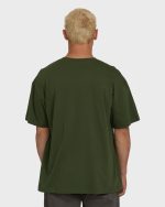 Shine OG Short Sleeve Cotton T-Shirt - Rifle Green - Image 2