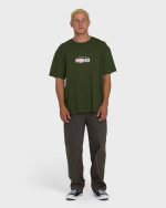 Shine OG Short Sleeve Cotton T-Shirt - Rifle Green - Image 4