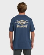 Crossboards Premium Short Sleeve Knit T-Shirt - Dark Denim - Image 2