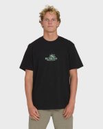 Peek Premium Short Sleeve Knit T-Shirt - Black